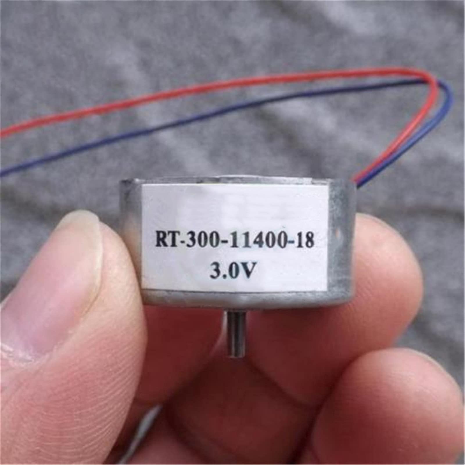 zxxin-Motore elettrico RK-370CA- 20165 Motore elettrico rotondo, DC 6V- 12V 13000RPM Albero da 2