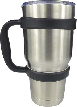 Amazon.com: Tumbler Handle Fits for 30 OZ YETI Rambler,Rtic Mug
