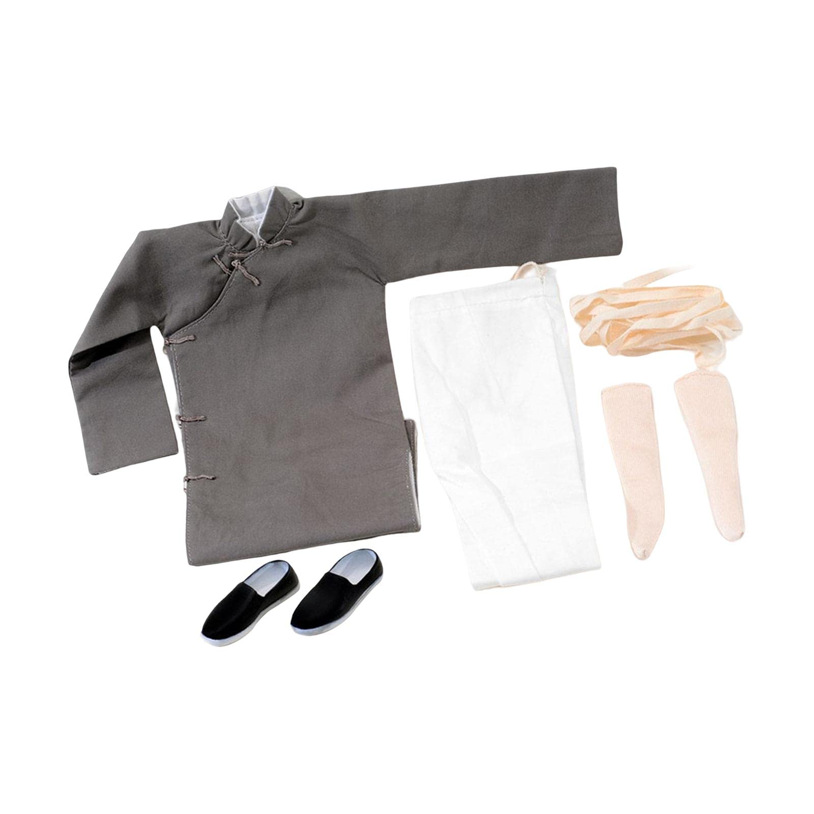 1/6 Scale Jumpsuit For 12 Inch Male Action Figures - Overall Cosplay Clothes For Dolls & Collectible Models