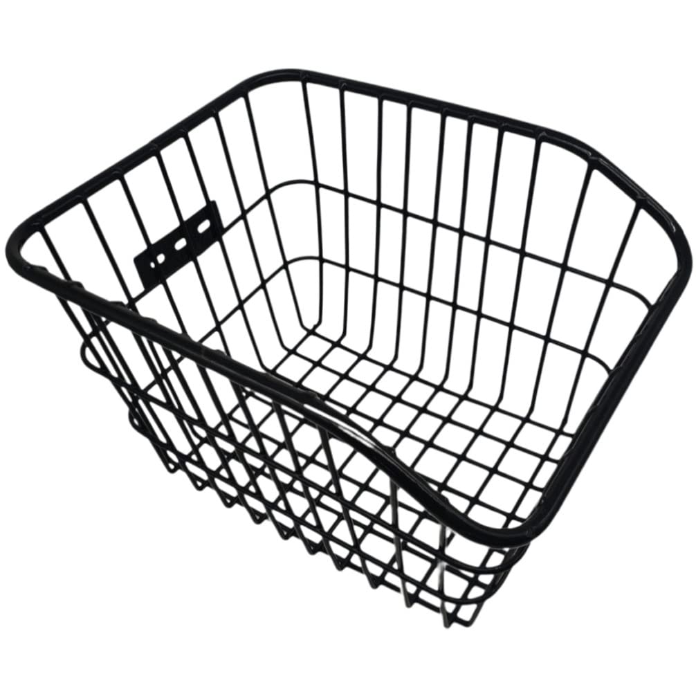 VANZACK 1 Set of Convenient Bike Basket Metal Rear Basket Professional Bike Vegetable Basket Cycling Accessory