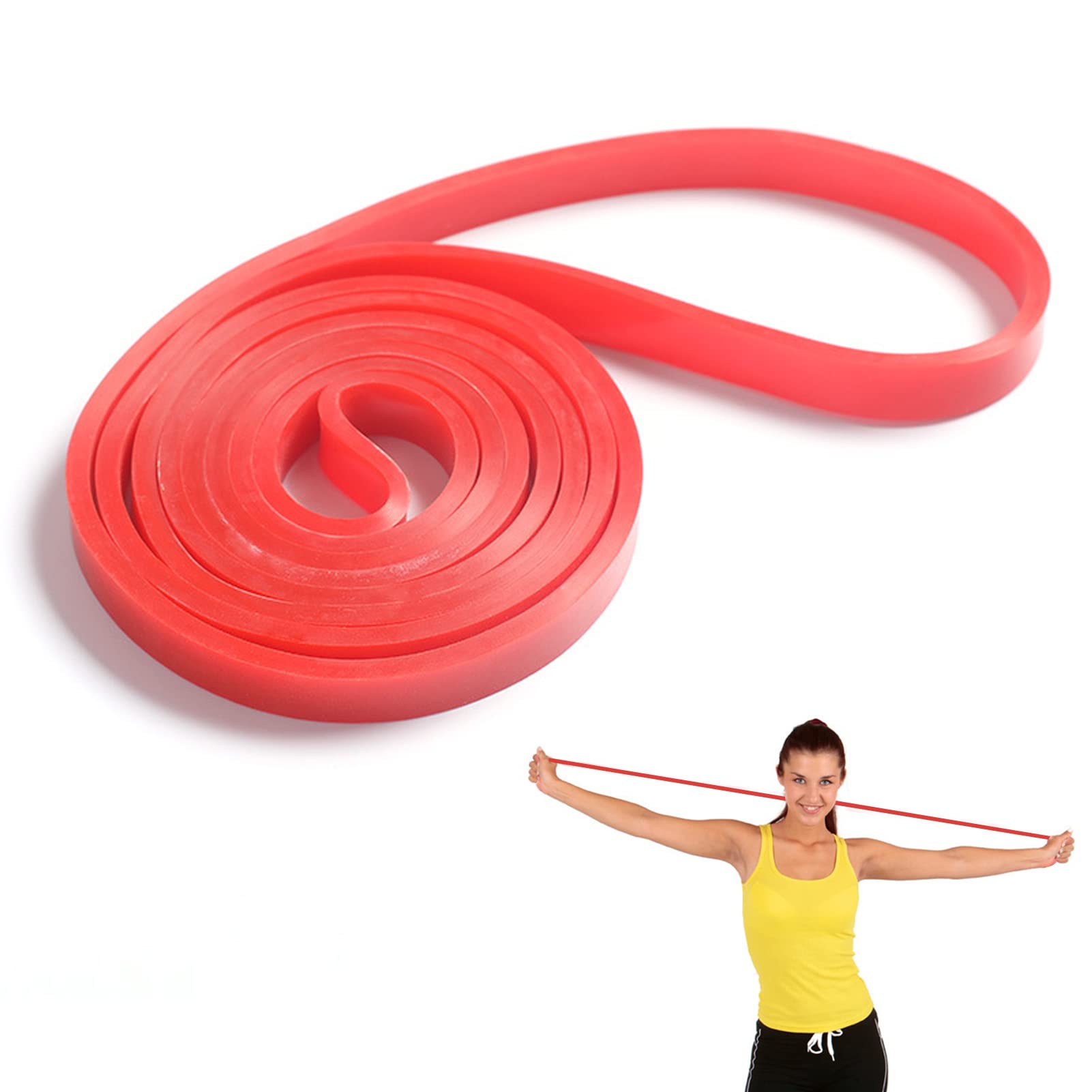 Beauenty Resistance Bands,Pull Up Assist Band,Exercise Bands Strength Training,Stretch Bands Power Lifting Physical Therapy Yoga Bands, Men Women Home Gym