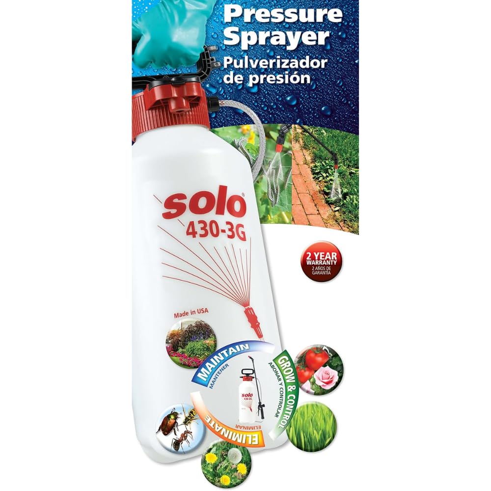SOLO FBA_430-3G 430-3G, Blanco, 3 galones