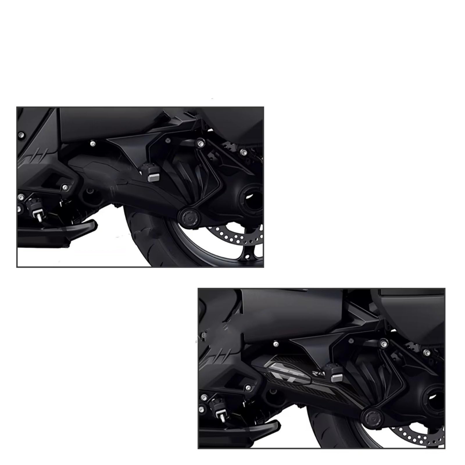Compatibile Con Per R1300 Per RT 2025-2026 Carbon Look 3D Gel Protezione Braccio Posteriore Moto Adesivo Impermeabile Antiscivolo Serbatoio(D)