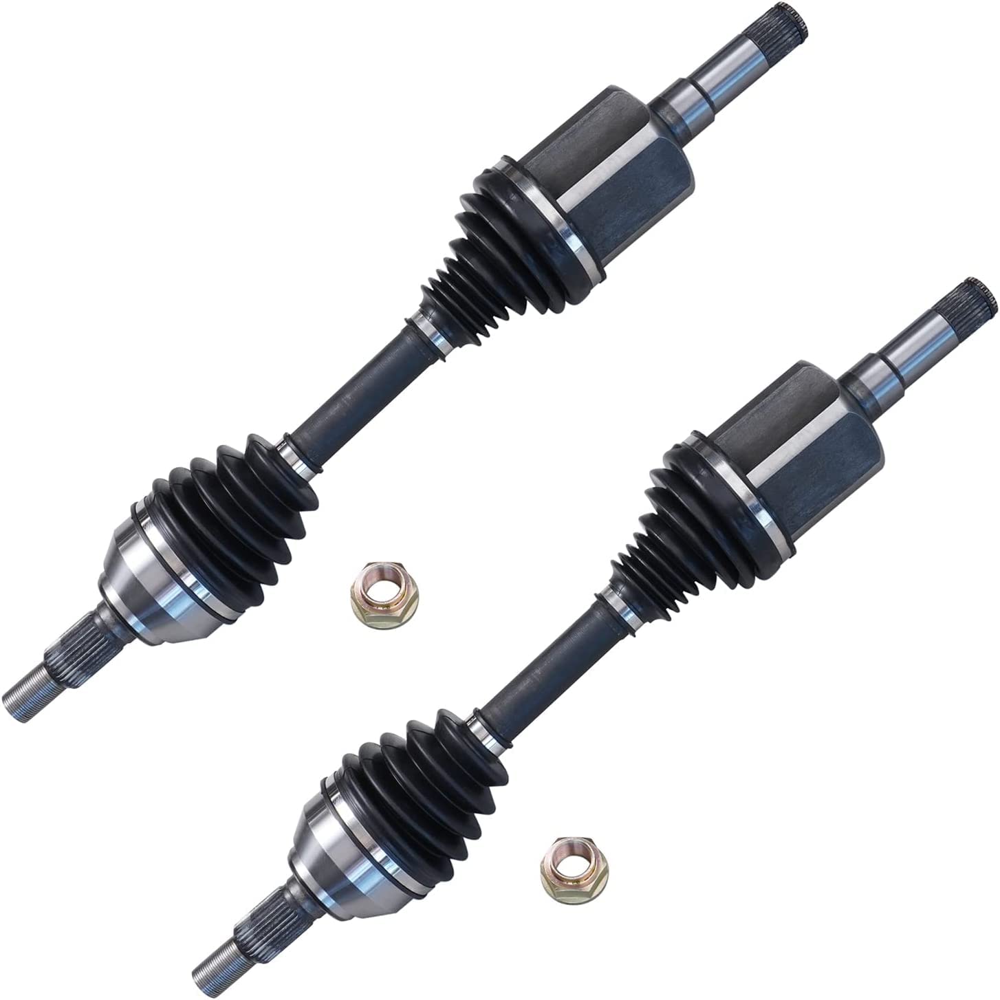 Detroit Axle - Front 2pc CV Axles for Chevrolet Malibu Impala