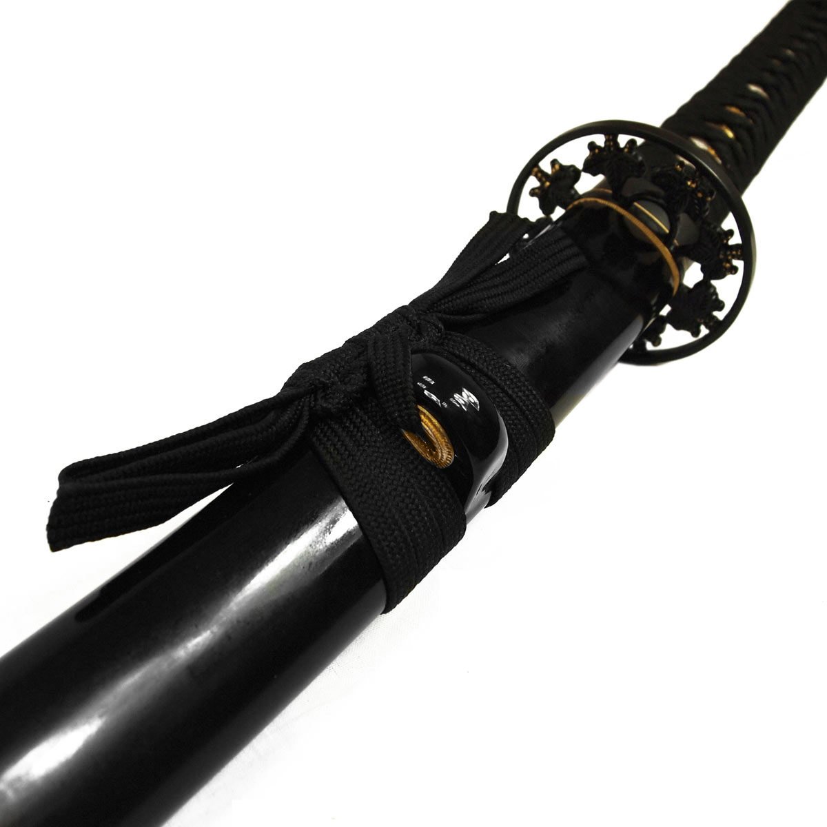 Wakizashi Samuraischwert scharf – aus Carbonstahl – Handgefertigt | Echtes Schwert - Kurzschwert - 1045 Carbonstahl - 78 cm im traditionellen Design inkl. Saya & Schwertbeutel