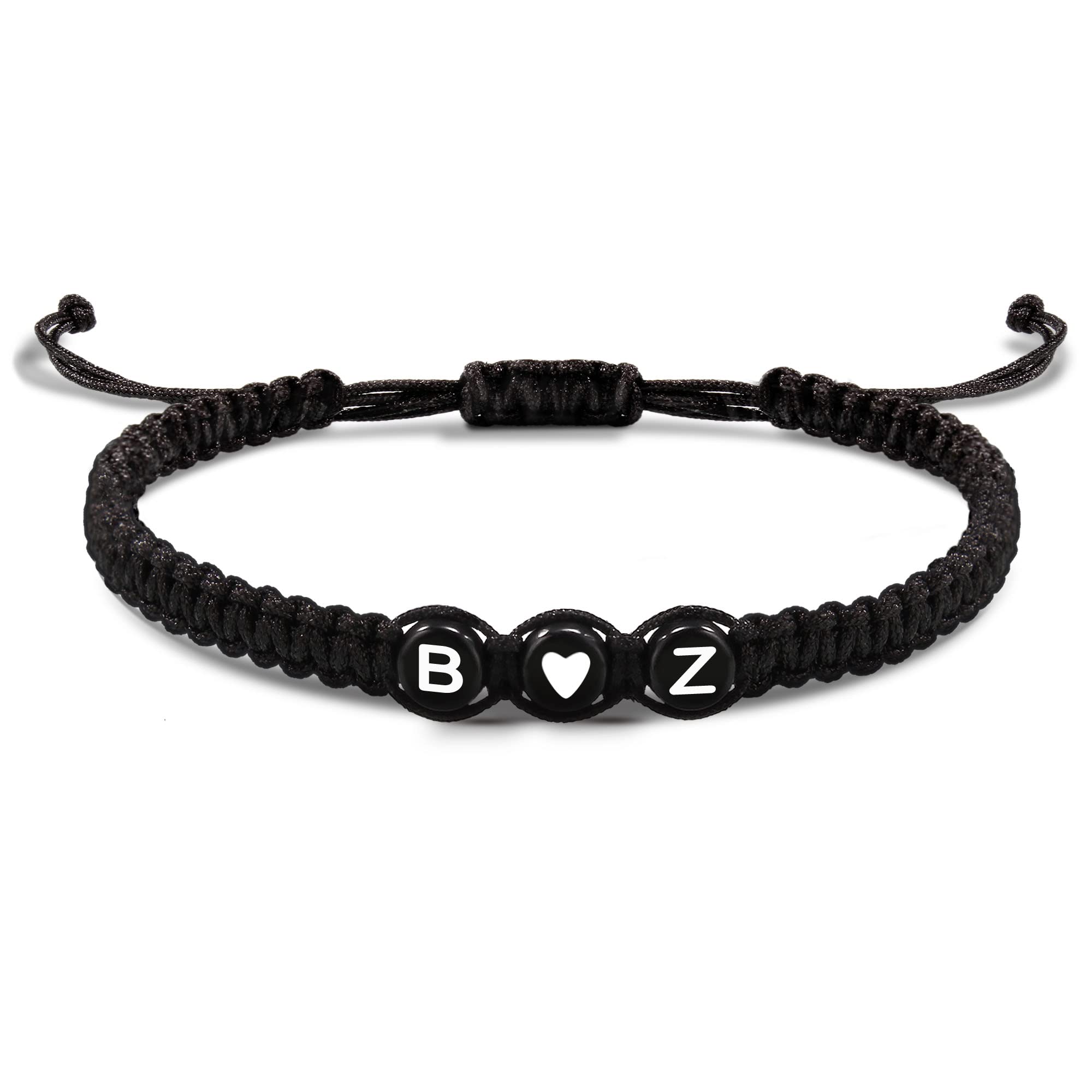 Initial Bracelets for Women, Easter Basket Stuffers Mothers Day Gifts Men's Bracelets Gifts for Girlfriend Boyfriend Letter Bracelets I Love You Gift for Her Him Best Friend Birthday Gift Christmas Jewelry