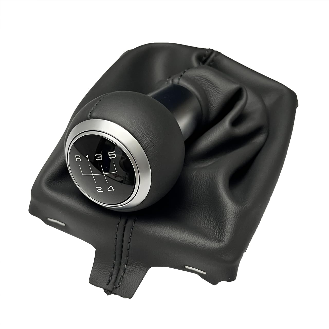 WLLYGDY for Audi A3 for Manual 5 Speed Gear Shift for knob with Cover Car Accessories Interior Parts