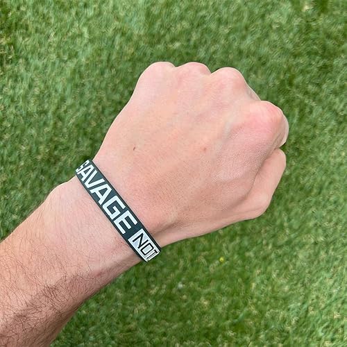 Pulseras motivacionales - Tallas para adultos y jóvenes. Perfectas para fitness, deportes, trabajo y vida. Usa tu motivación. Se venden