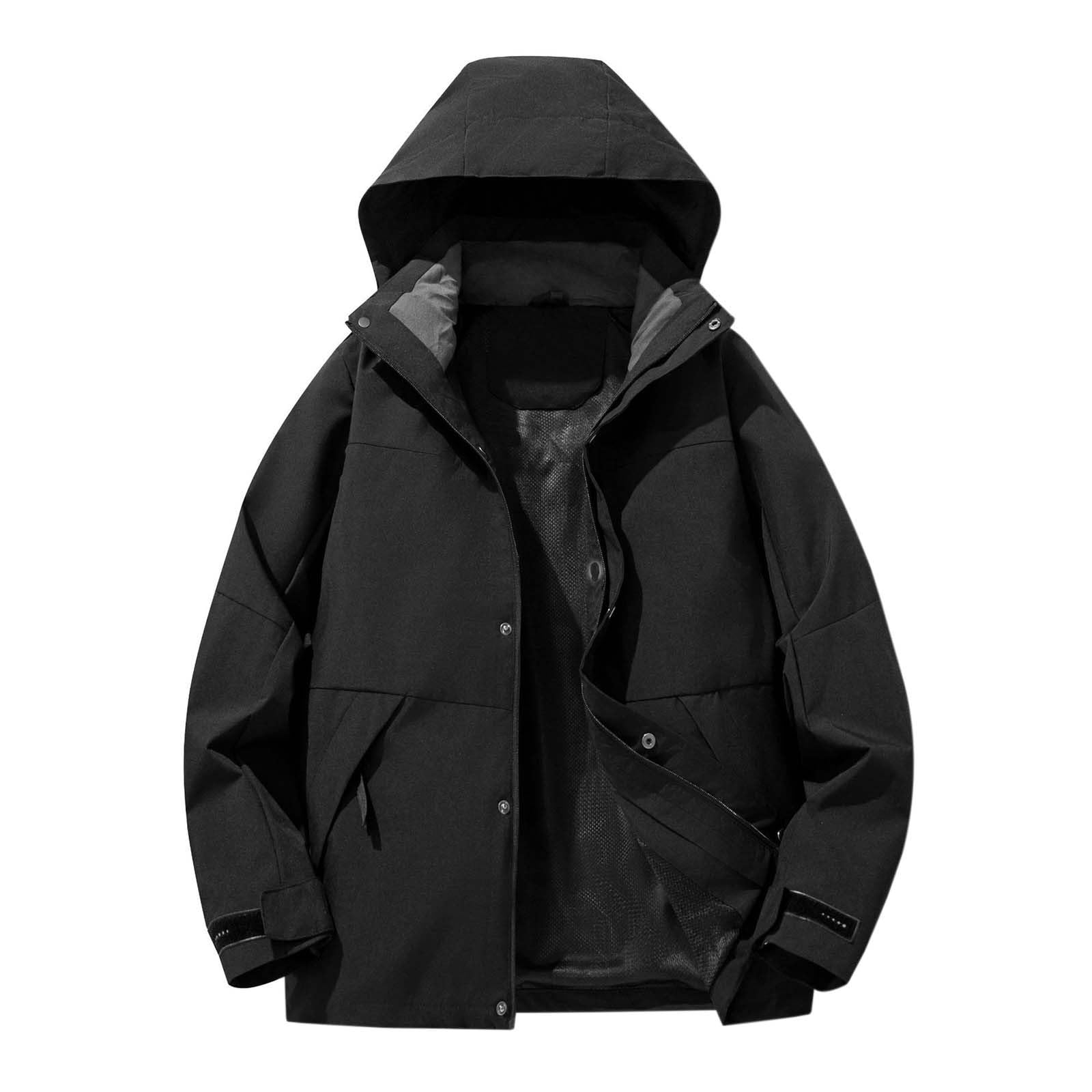 Chubasquero para mujer de una sola capa para senderismo para hombre/mujer, cortavientos para exteriores, para trekking, chaquetas de primavera