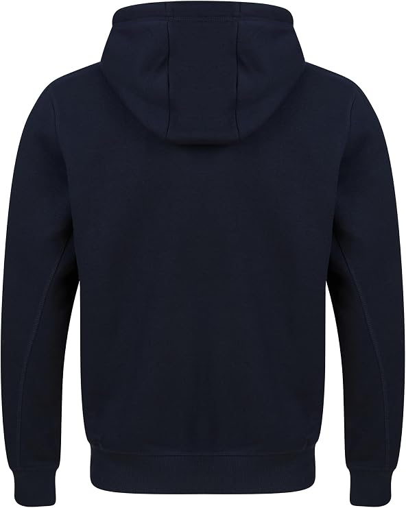 Tokyo Laundry Men's Abatt Retro Graphic Print Brushback Fleece Pullover Hooded Top