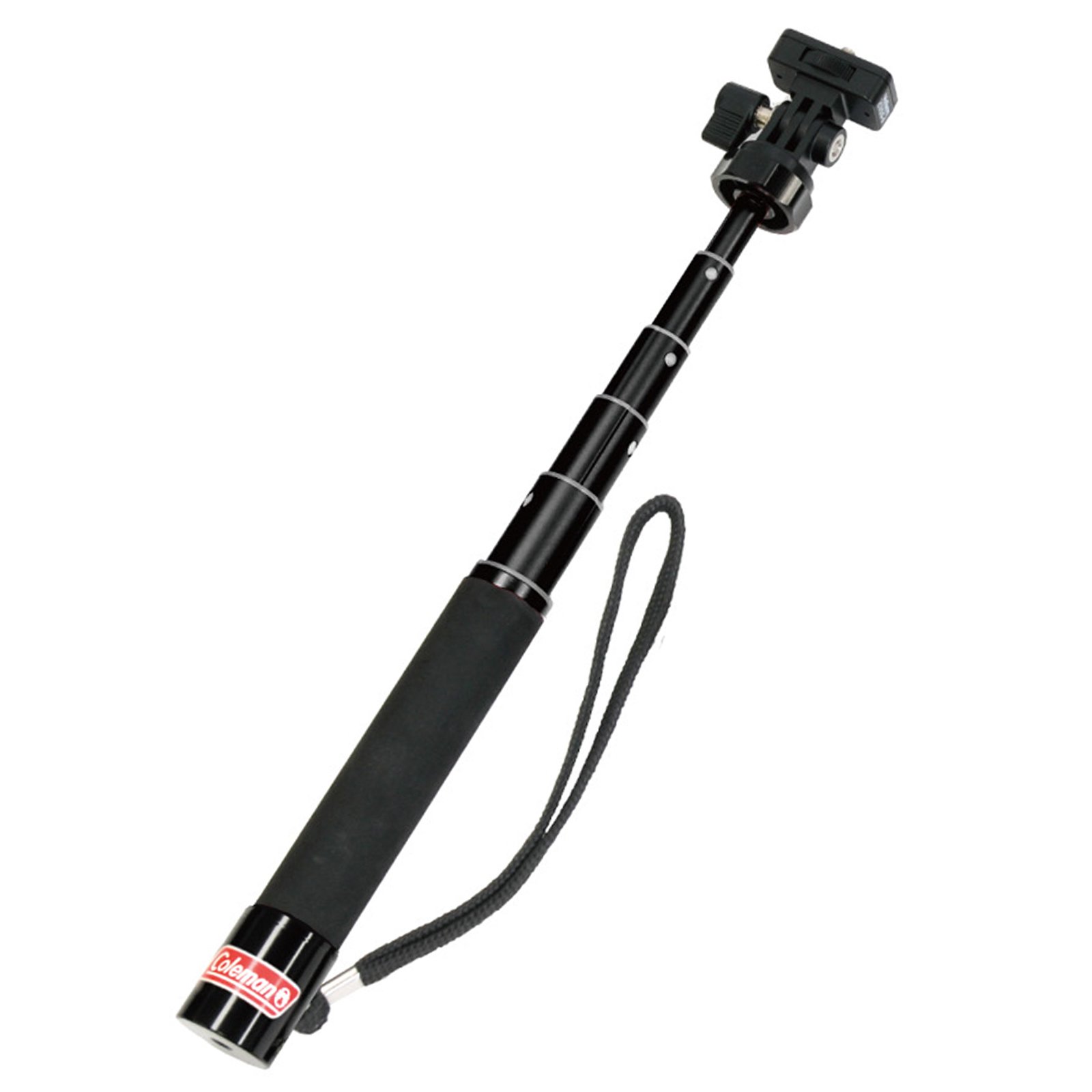 Amazon | Velbon&Coleman スマホ自撮り棒 CVSS-6 BLACK 6段