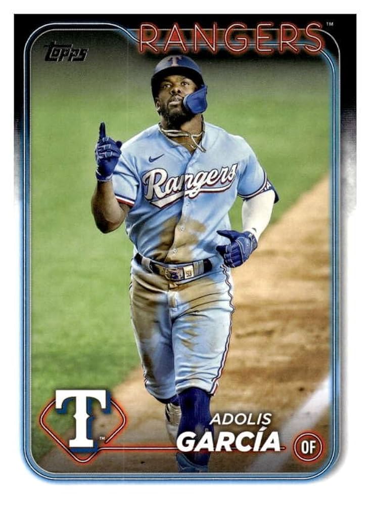 Amazon.com: 2024 Topps Series 1 Baseball #134 Adolis Garcia