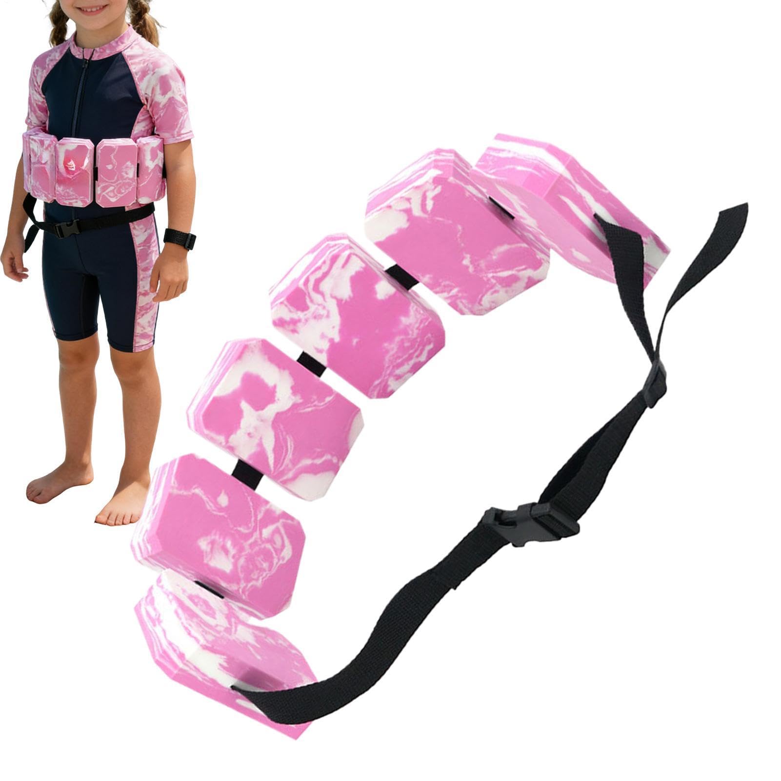 Kids Swim Training Belt, Float Belt Swimming Training Aid, EVA Float Waist Belts With Adjustable Buckle, Waist Support Swimming Trainings Aid For Water Aerobics Aqua Exercise Pools Lakes Beaches