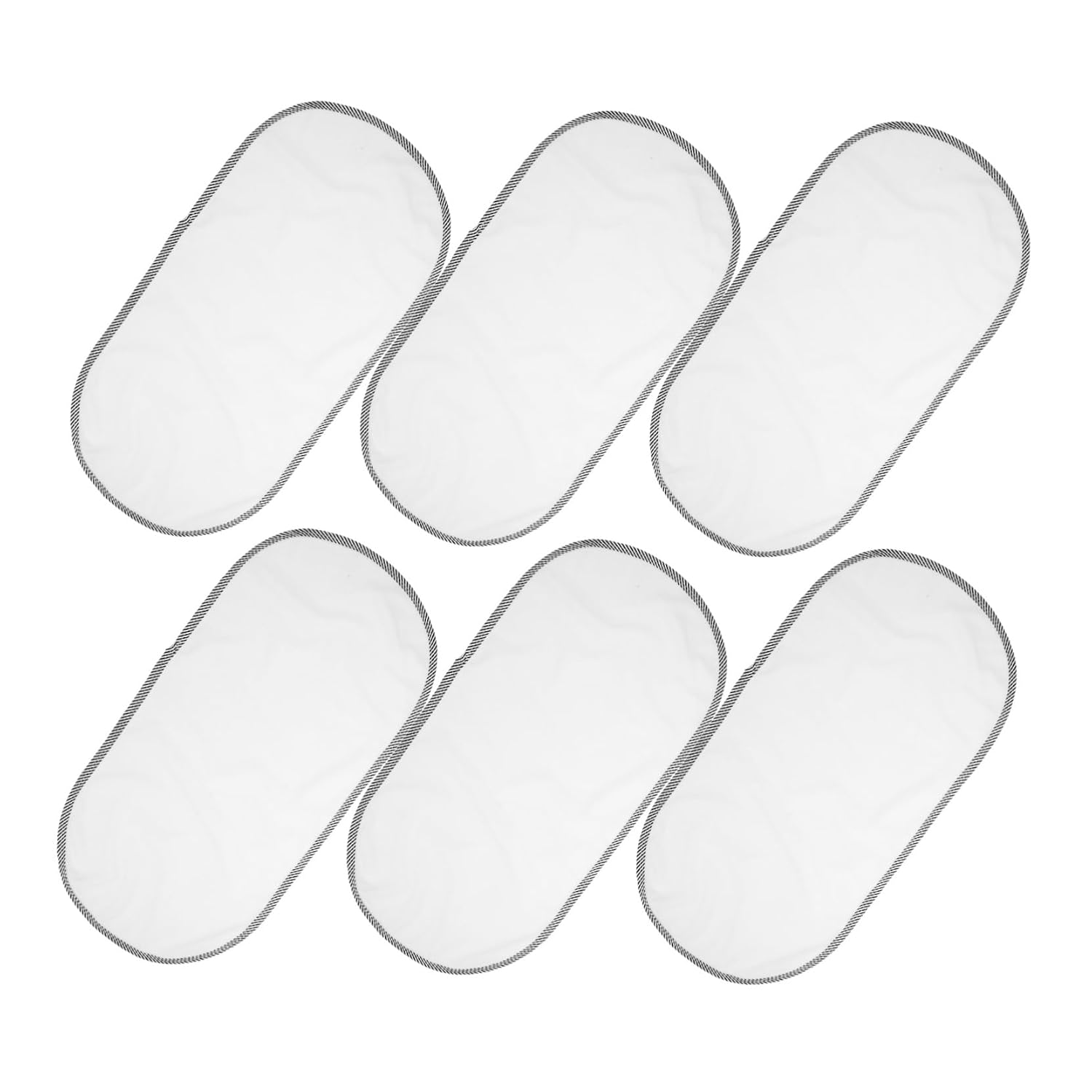6pcs Soft Compact Diaper Changing Mat Portable Reusable Pad Changing Pad Liners for Toddlers Mats for Travel Care