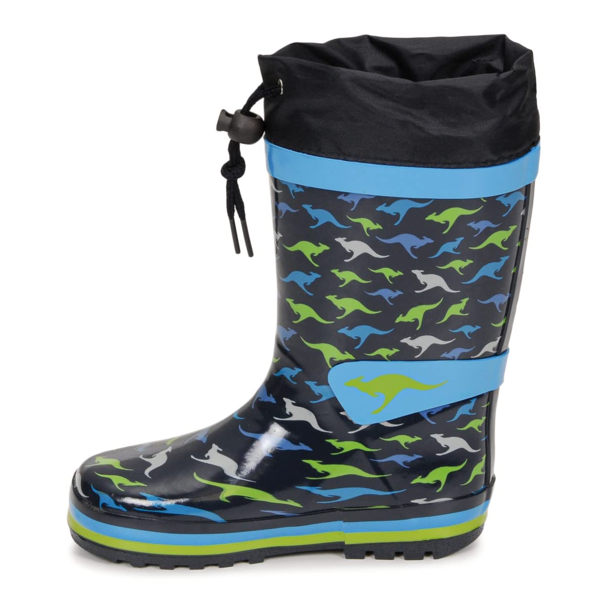 KangaROOS Jungen K-rain Gummistiefel, Dk Navy Kangaroo, 34 EU