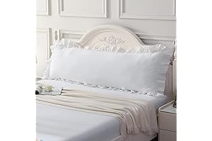 Vintage Washed, Long Farmhouse Shabby Chic Pillow Cases