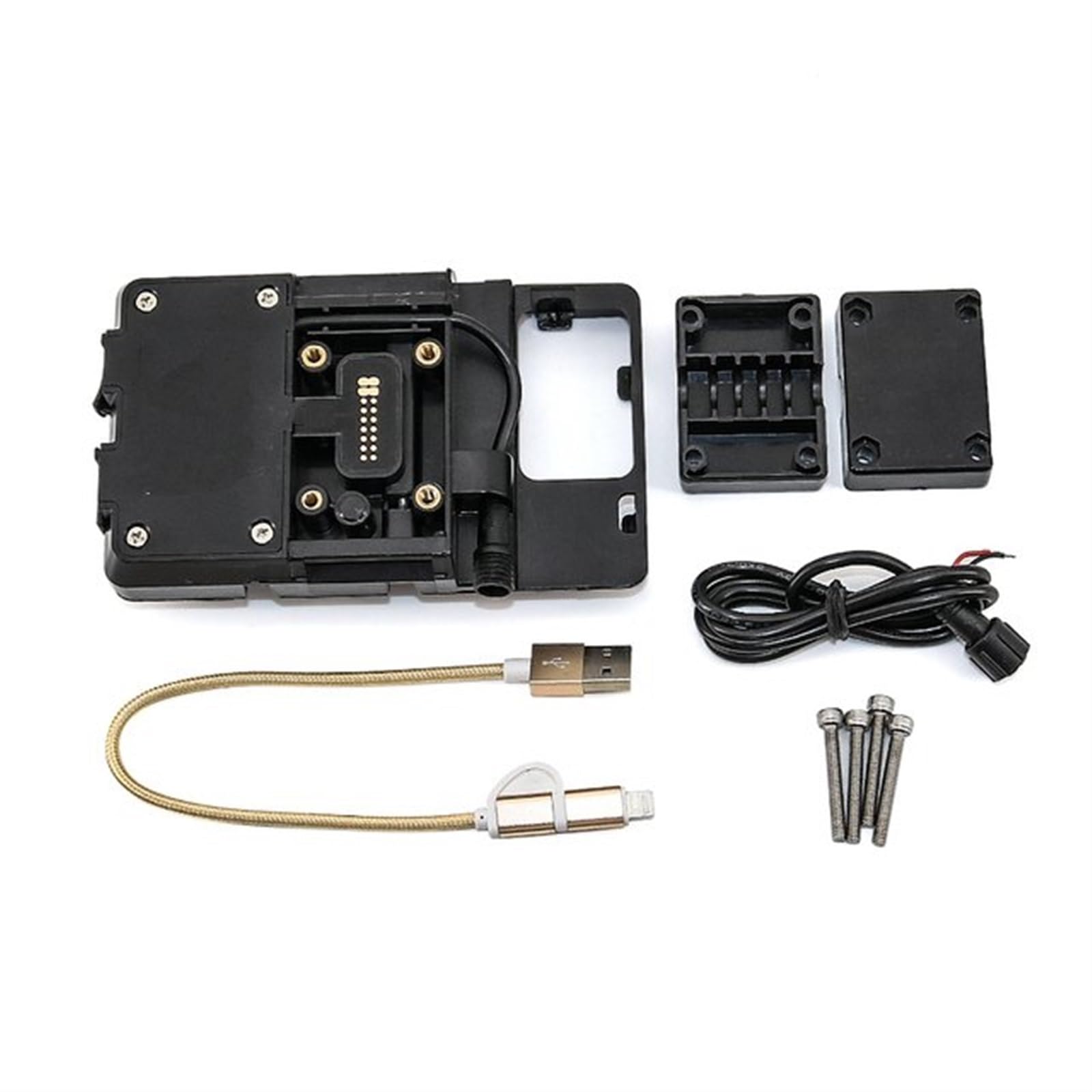 Support de navigation moto Tracer700 fixation GPS guidon