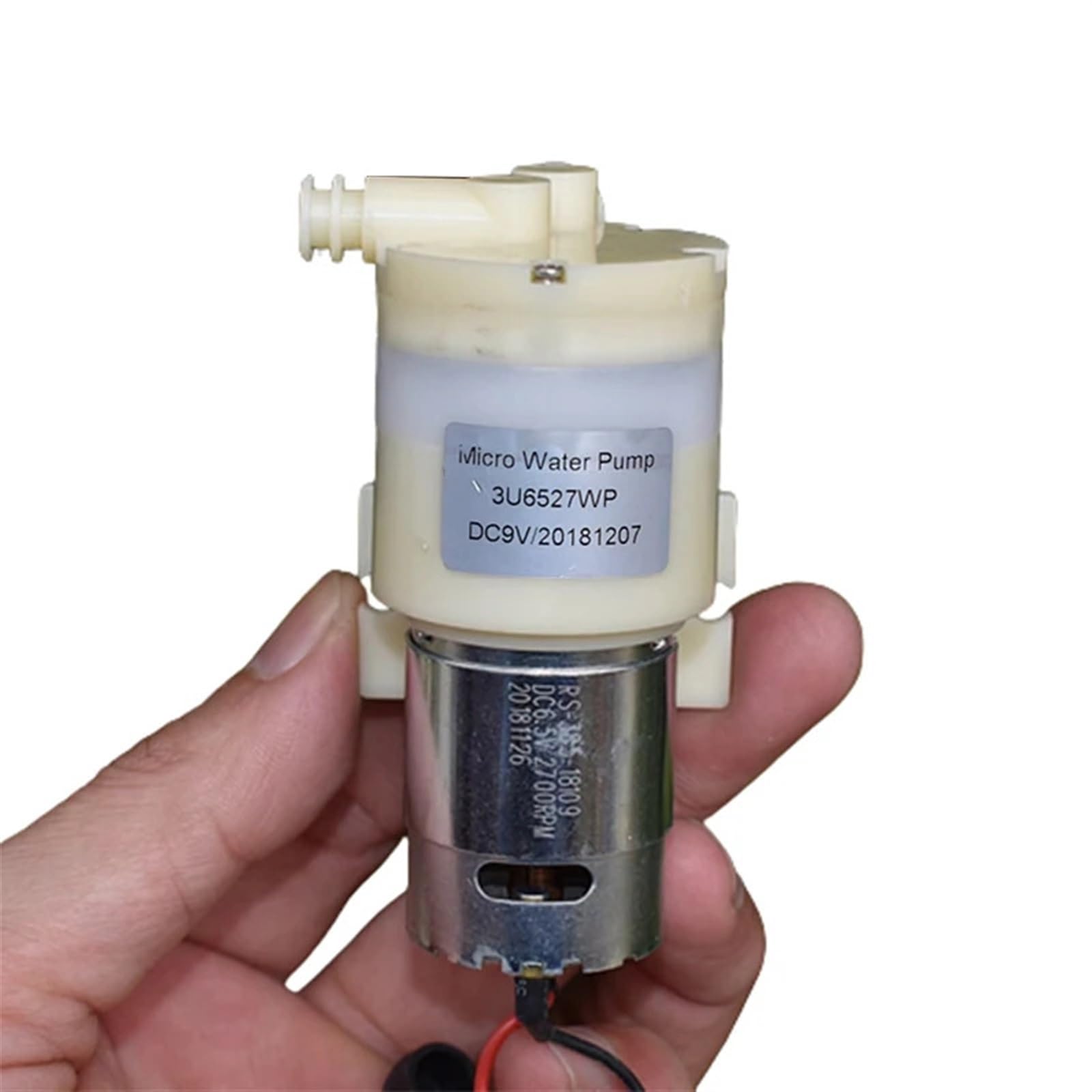 EKFBQBGW 9V Large Flow Small 385 electronic starter Diaphragm Water Pump Self-priming Suction Water Pump DIY Dispenser Tea Table Pumping