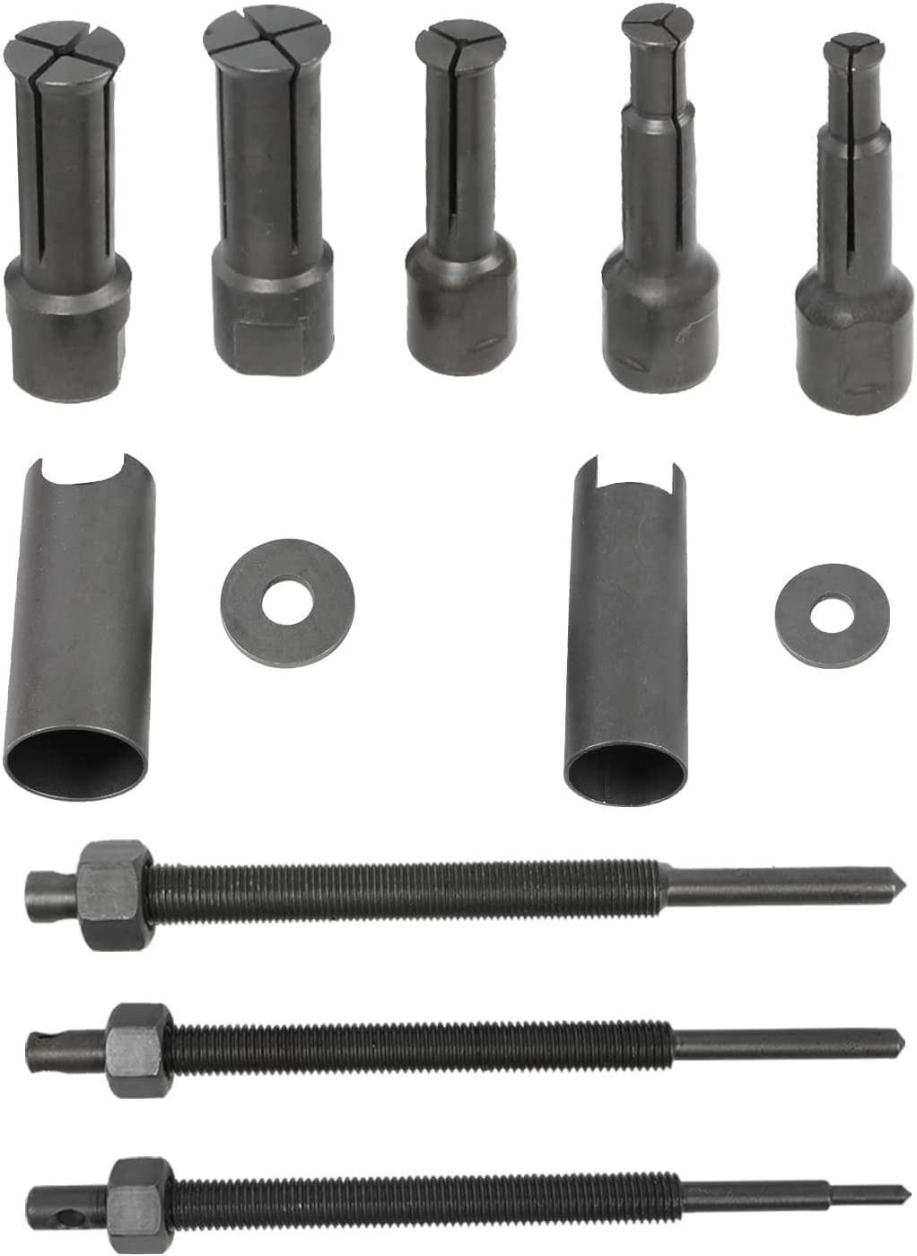 Kit Extracteur De Roulement Intérieur Moto - 5 Tailles (9 à 23 Mm) - Pour Roues Moto, Vélo, Voiture - Facile à Utiliser, Robuste