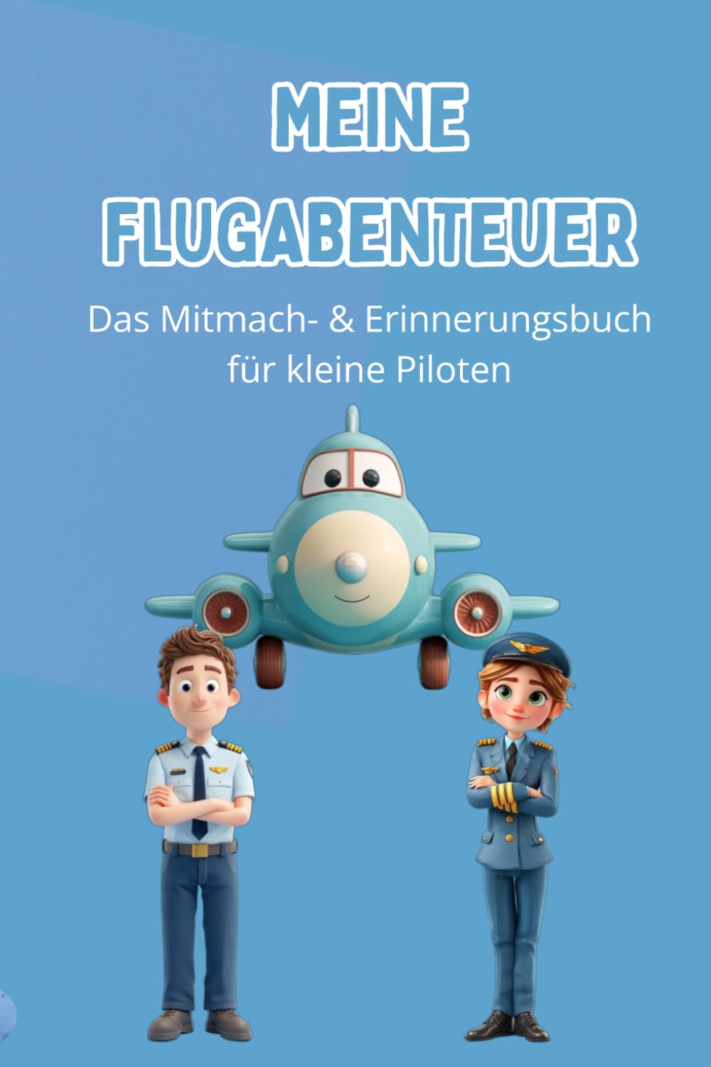 Meine Flugabenteuer - Das Mitmach- & Erinnerungsbuch für kleine Piloten mit Logbucheinträgen, Missionen & Abzeichen