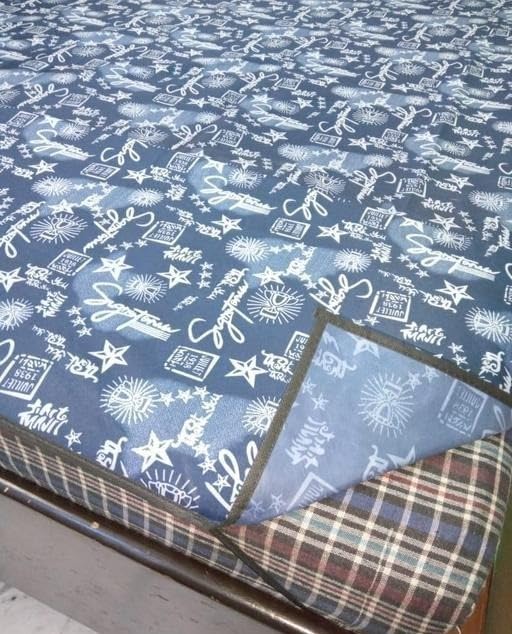 Ultra Comfort King Size Mattress for Home Sleep Support Blue Free Size-image-40