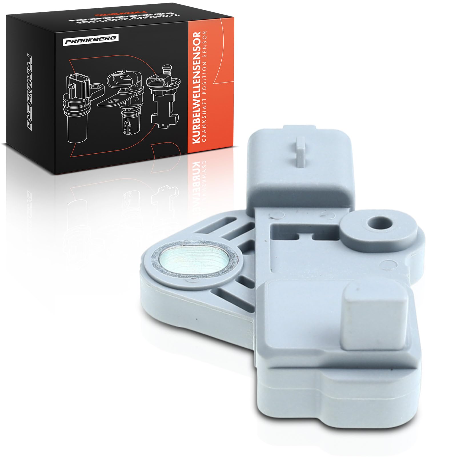 Frankberg Générateur d'impulsions pour capteur de vilebrequin 3 broches | Compatible avec: Jumpy VF7, châssis/plateau Jumpy, DS5 KF, 508 SW I 8E, DS5, Expert plateau/châssis, Boîte à sauts, C8