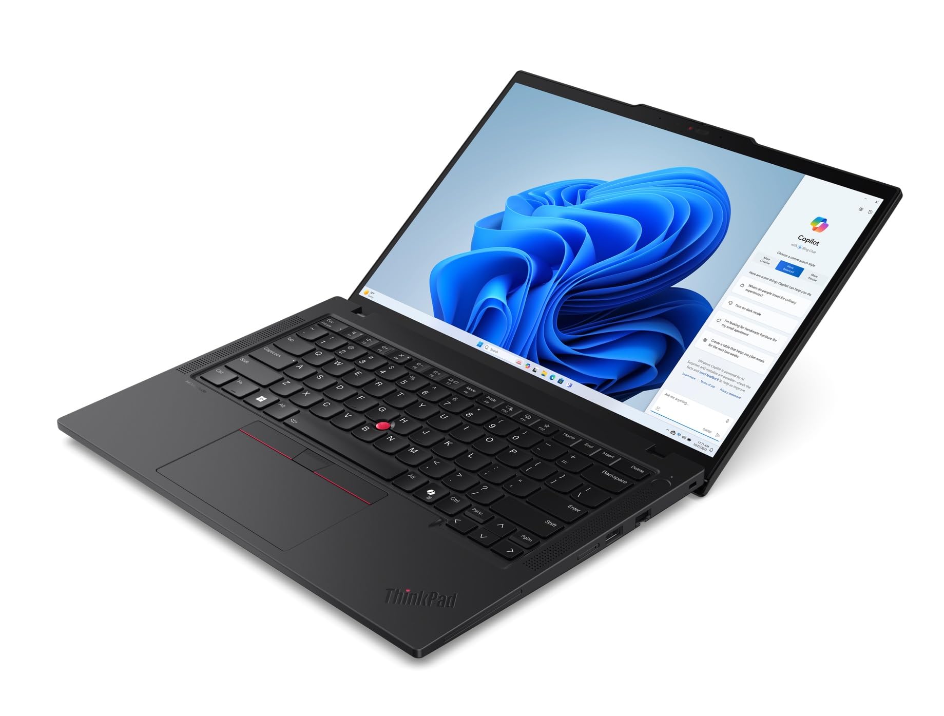 Lenovo Thinkpad T14 G5 Gen 5 Ordinateur Portable 14", Intel Ultra 5 125U, 16GB RAM, 512GB M2 SSD, WUXGA 1920 x 1200, Windows 11 Pro, Clavier AZERTY Francais