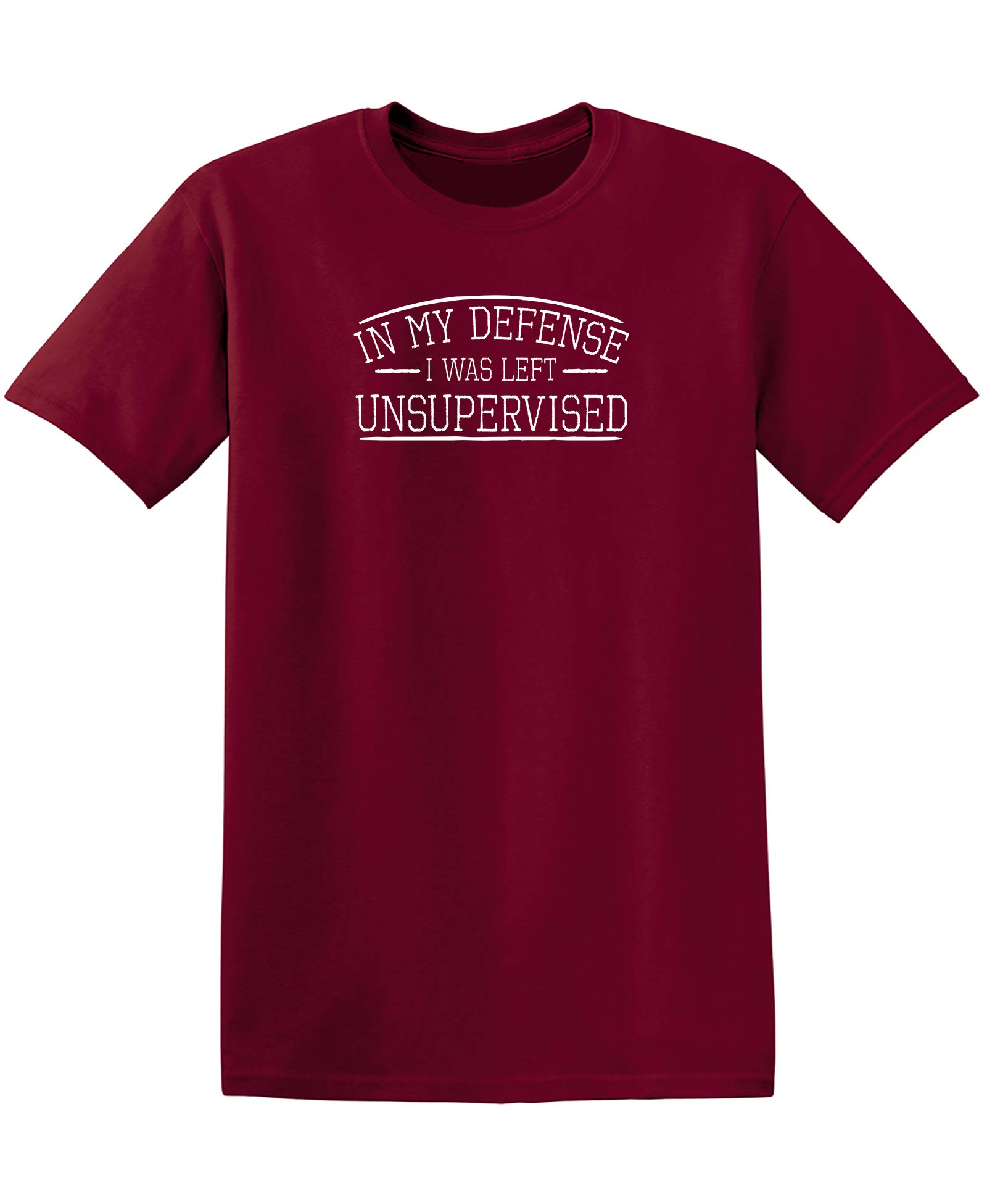 Defense Unsupervised Tshirt Novelty Gag Gift Funny T Shirt for Anyone