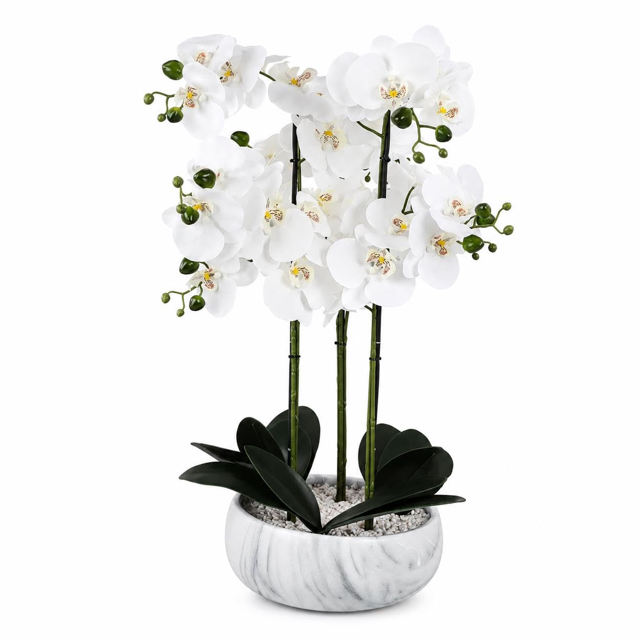 Botanik White Orchid Artificial Tree 60cm
