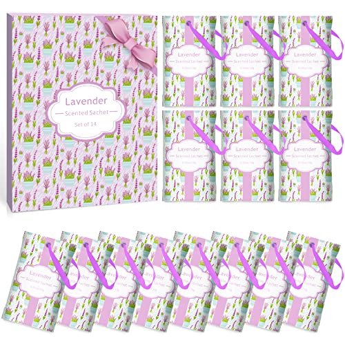 Image of SCENTORINI Sachets for Drawers and Closets, 14 PCS Scented Sachets
