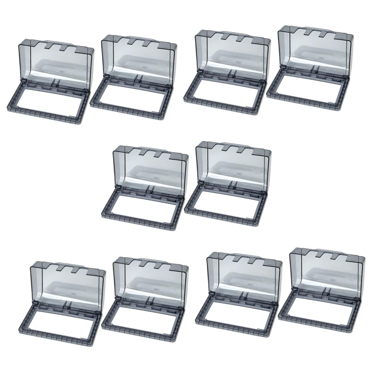 MAGICLULU 5 Set Copripresa Elettrica Protezione Per Prese Muro Da Esterno E Facile Installazione Pratico Per Umidi Per Bagni E Cucine 2 Pezzi*5