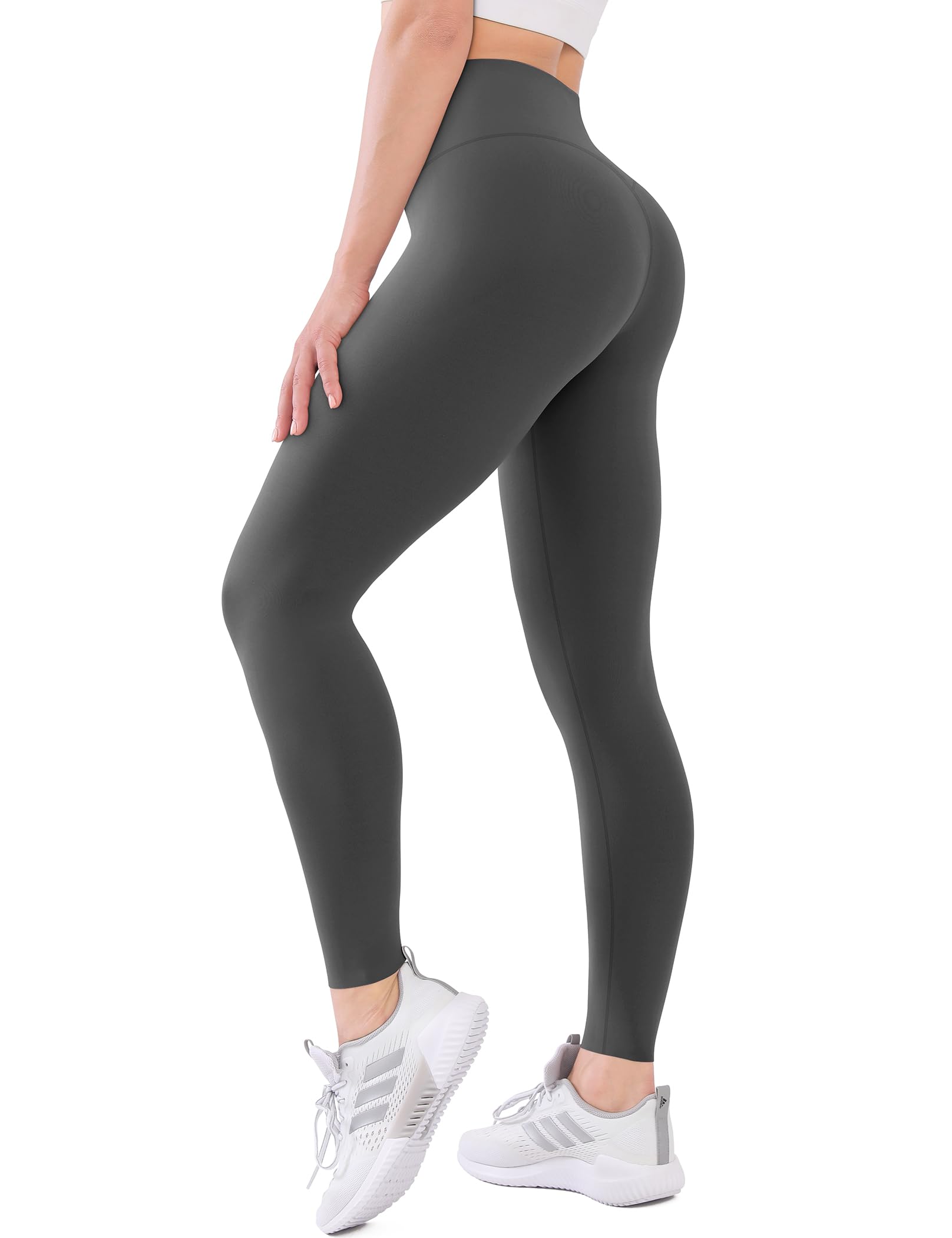 High Waisted Leggings with Pockets for Women Buttery Soft Full Length Capri Workout Yoga Pants Compression Pants