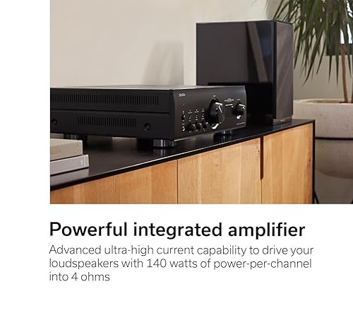 Miniatura 8 de Denon PMA-1700NE (modelo 2022) Amplificador integrado (140 W x 2), USB-DAC y ecualizador fono incorporado, modo analógico, circuito de alimentación