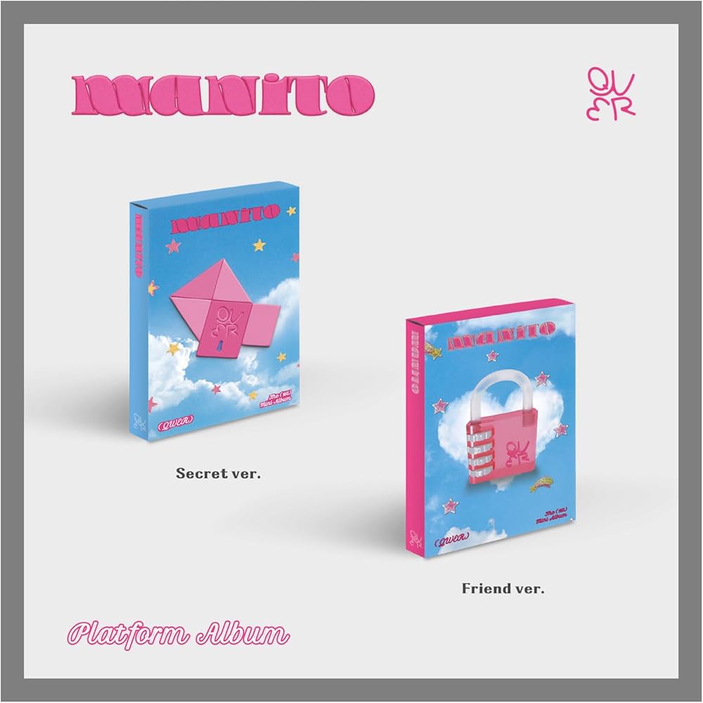 Amazon.co.jp: QWER MANITO 1st Mini Album Platform Version Case+QR