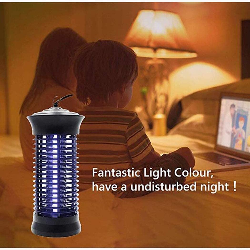 Mosquito Killerbug Mosquito Killer - Trampa para Mosquitos Lámpara para Matar Mosquitos Amazon Hot Cake Led Pest Bug Repelente de Mosquitos Trampa Repelente Negro