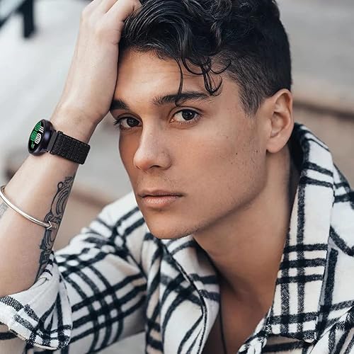 Miniatura 6 de Bandas de liberación rápida de nailon para reloj Garmin Vivoactive3Forerunner 645Galaxy Watch, bandas de 1.65 pulgadas, Active2 de 1.73 pulgadas o