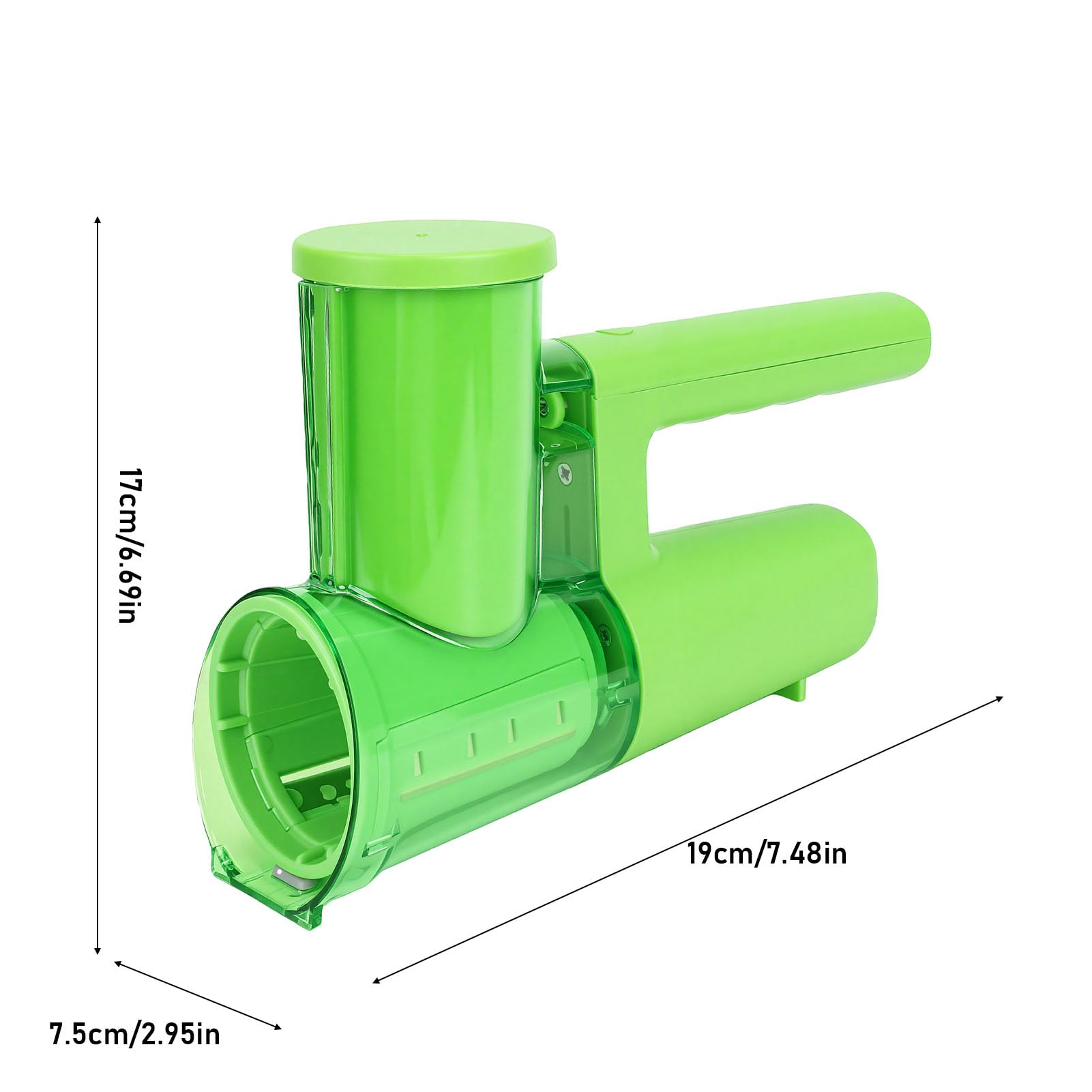 Cortador de Verduras Compacto, Picadora Eléctrica 1800mAh,