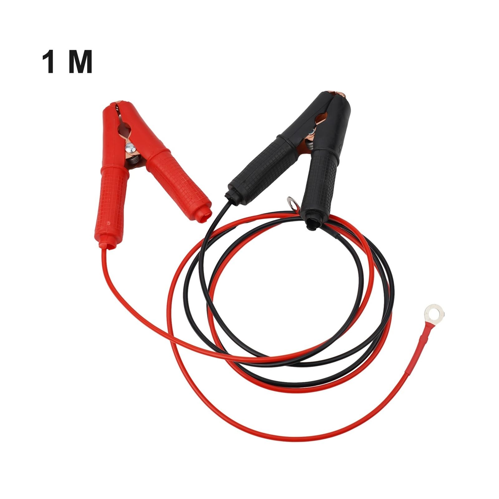 Zacisk bezpiecznikowy 30 A, 12 V, 24 V, adapter szybkiego zwalniania, przedłużacz, wytrzymały miedziany zacisk akumulatora do samochodu ciężarowego (1 m)