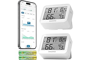 INKBIRD ITH-13-B WiFi Humidity Sensor 2-Pack