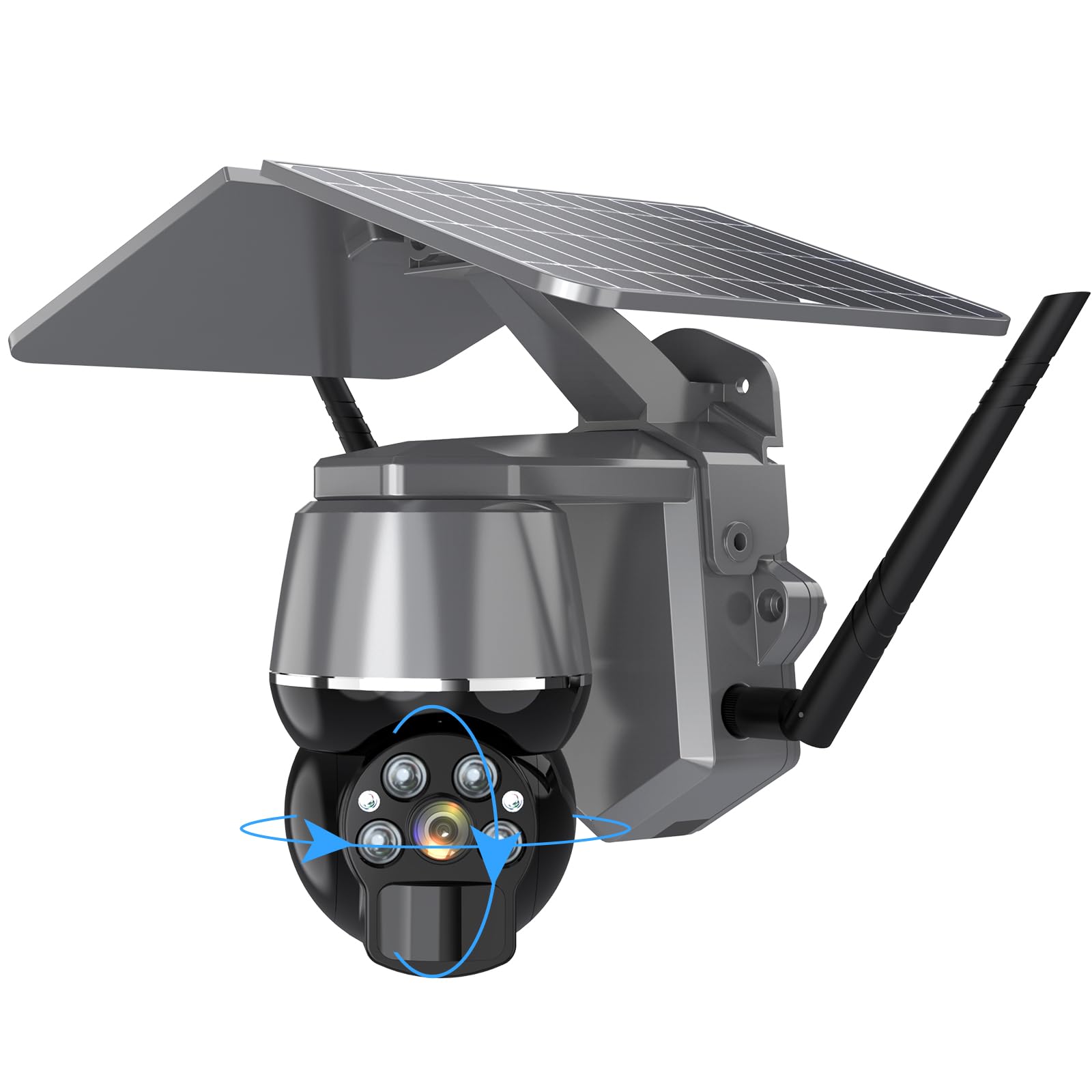 Amazon.co.jp: 防犯カメラ 屋外 ソーラー 家庭用 【ソーラー充電