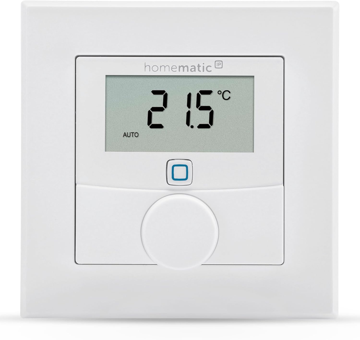 Smart Home Wall Thermostat with Humidity Sensor, Digital Thermostat Radiator/Underfloor Heating with App, Temperature Measurement, Energy Saving, 156669A0