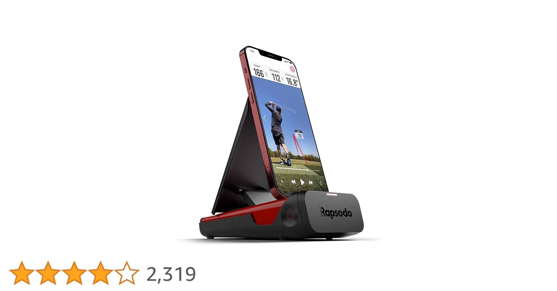 ラプソード　MLM（モバイルローンチモニター） Amazon | ラプソード (Rapsodo) MLM (モバイルローンチモニター