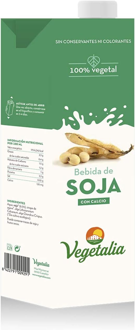 Bebida de Soja Bio Vegetalia 1L