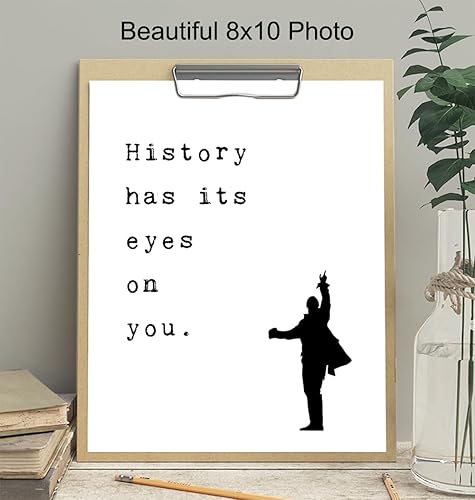 Miniatura 4 de Quote - Musical Merchandise - Broadway Play Merch - Inspirational Gift for American History Fan - Motivational Wall Art Decor Room Decoration Poster