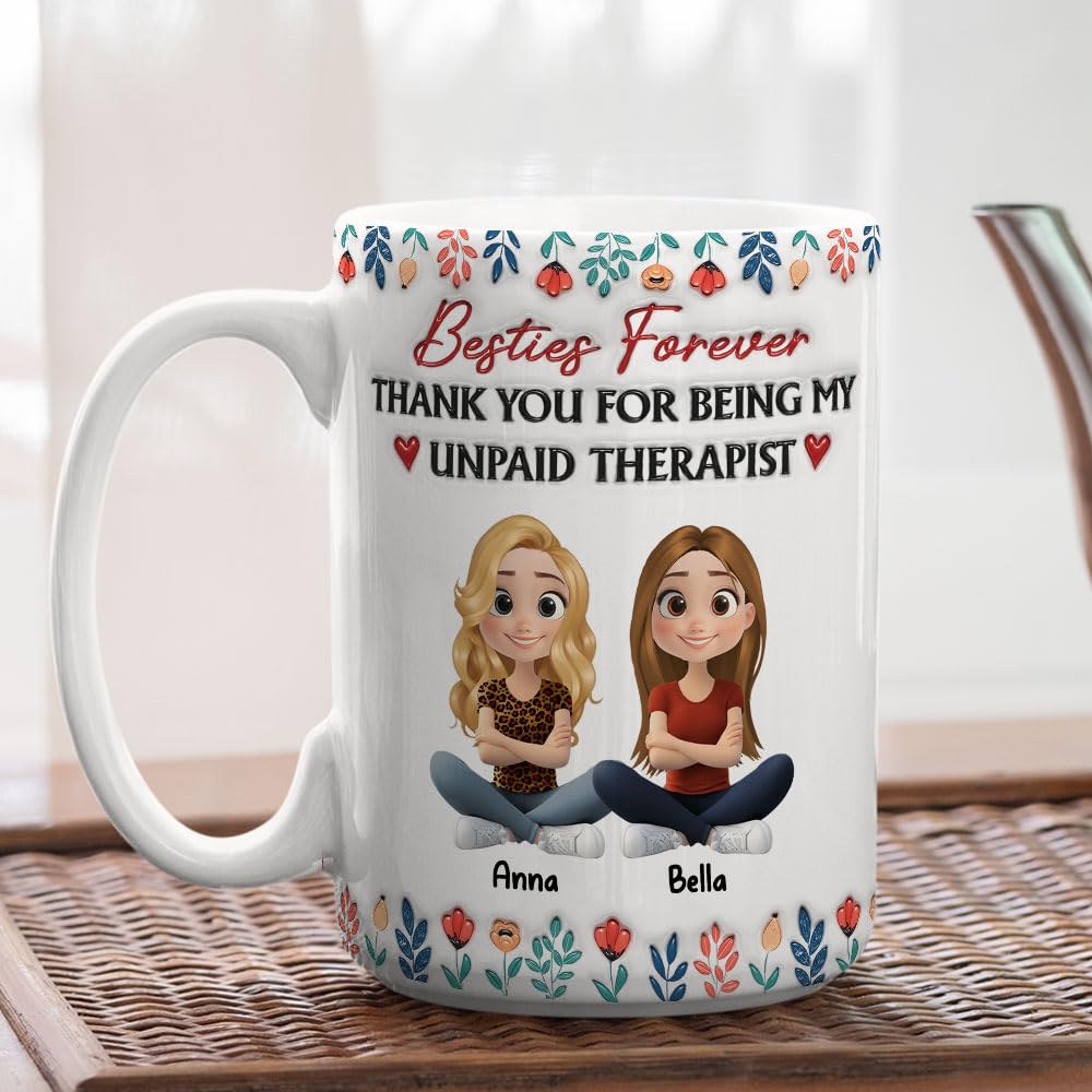 Best Unpad Therapst Ever Mug Apprecaton Gft For BFF Beste Best