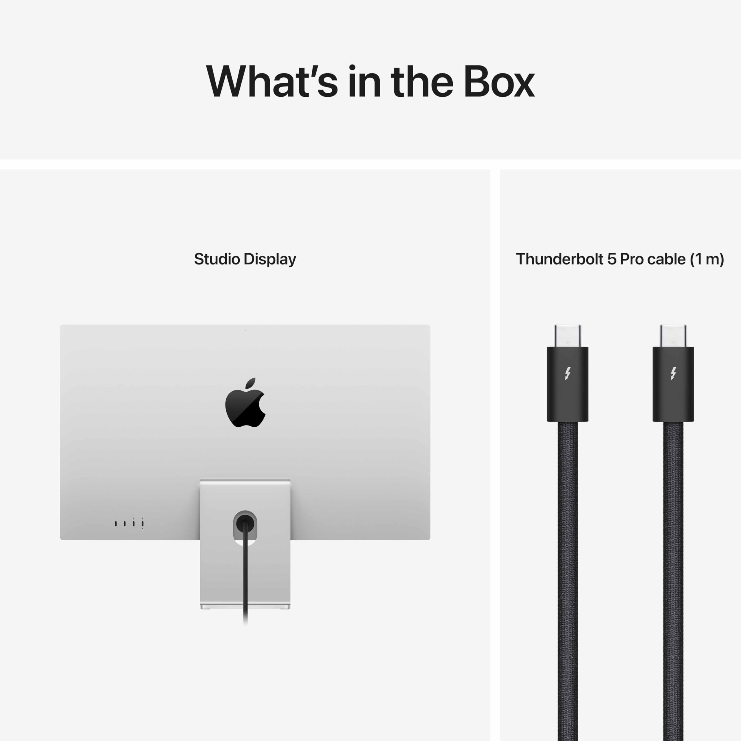 Apple Studio Display - Nano-Texture Glass - Tilt-Adjustable Stand