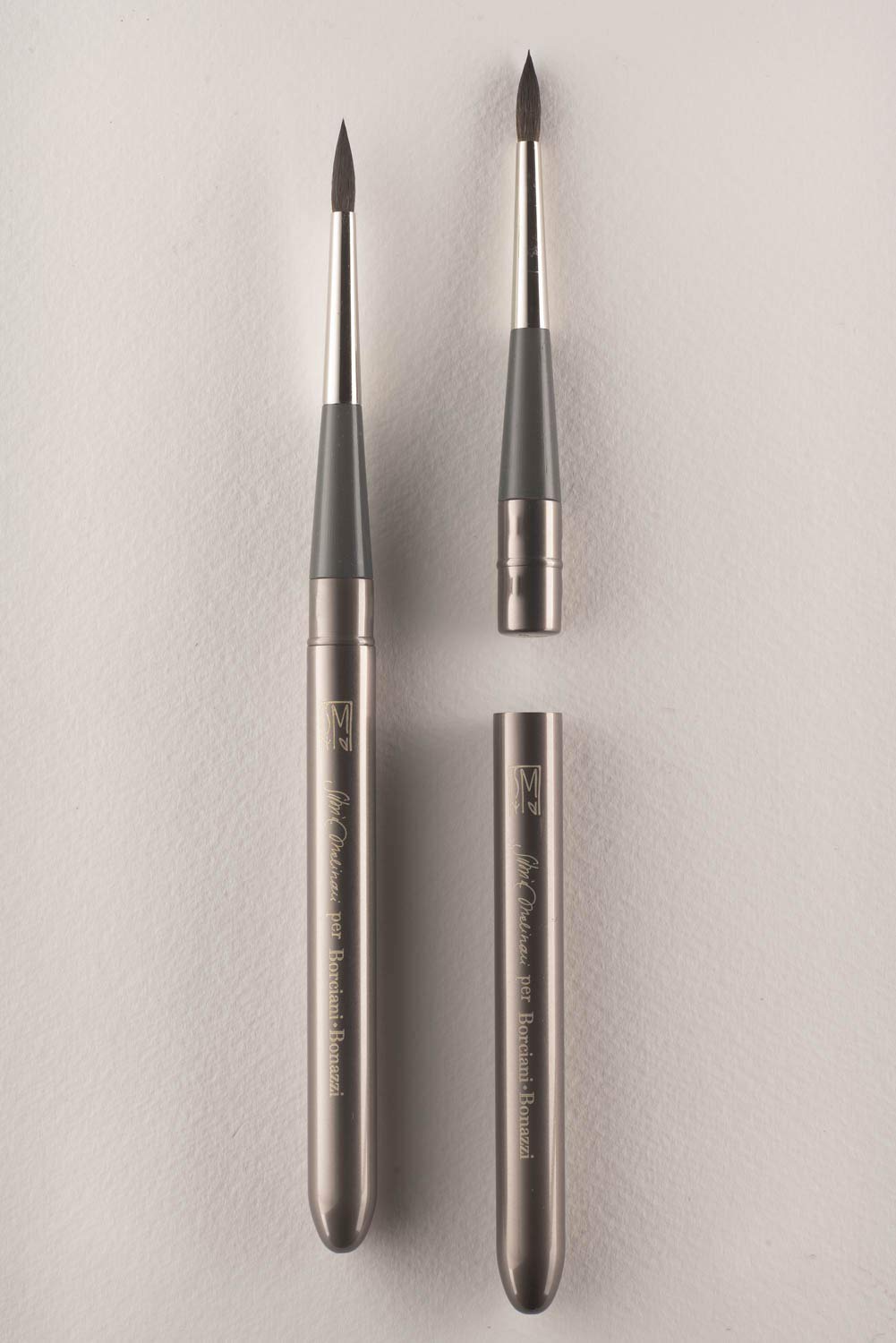 BORCIANI E BONAZZI, Pennello Silvia MOLINARI Serie 700, Misura 0, Ideale per Acquerello, Prodotto Cruelty Free in Filato Sintetico, Pennelli per Dipingere.