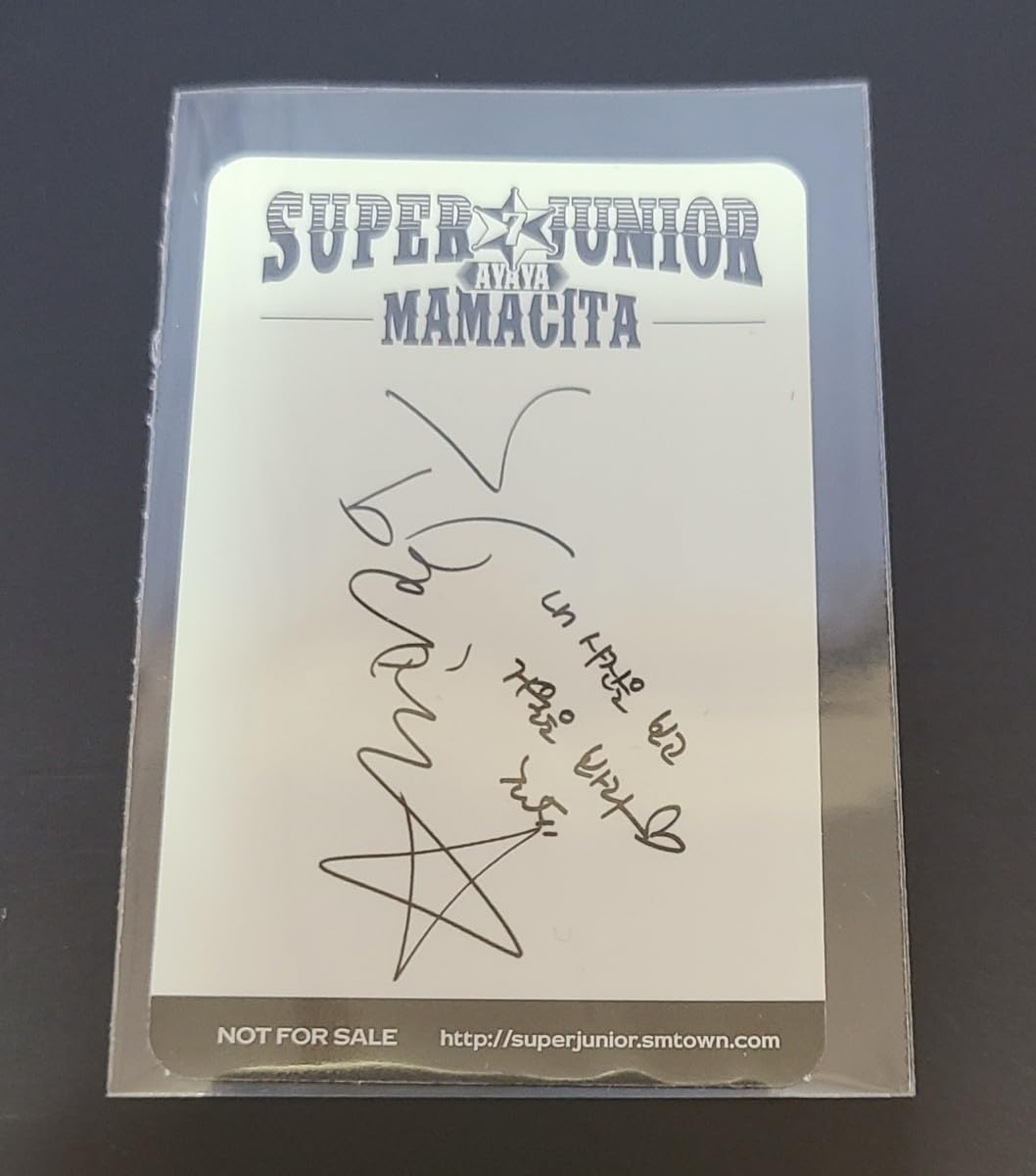Amazon.co.jp: キムヒチョル ヒチョル MAMACITA 公式トレカ SUPER