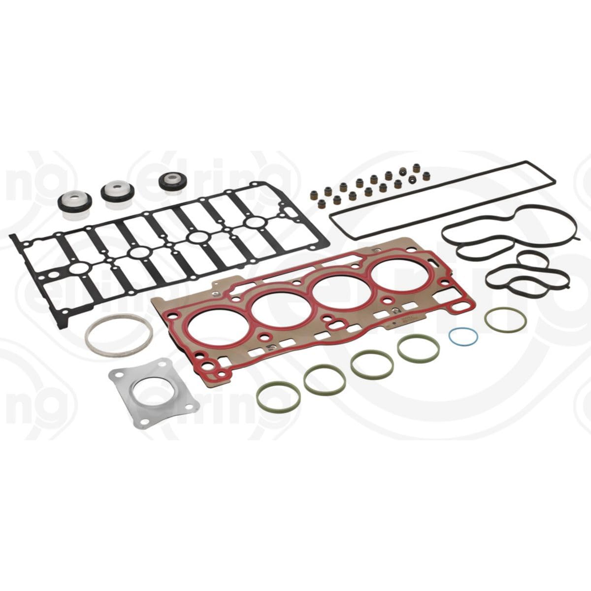 ELRING 453.351 Kit guarnizioni Testata con guarnizione tenuta stelo valvola | Compatibile con: AUDI A3, A3 Limousine, A3 Sportback, SEAT IBIZA IV, IBIZA IV SC, IBIZA IV ST, LEON, LEON Kasten/Schrägheck