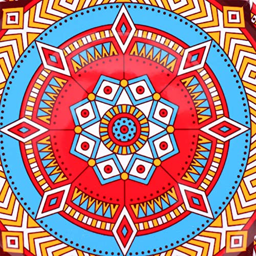 Plato de cerámica diseño mandala FUNOMOCYA como regalo original de inauguración 5